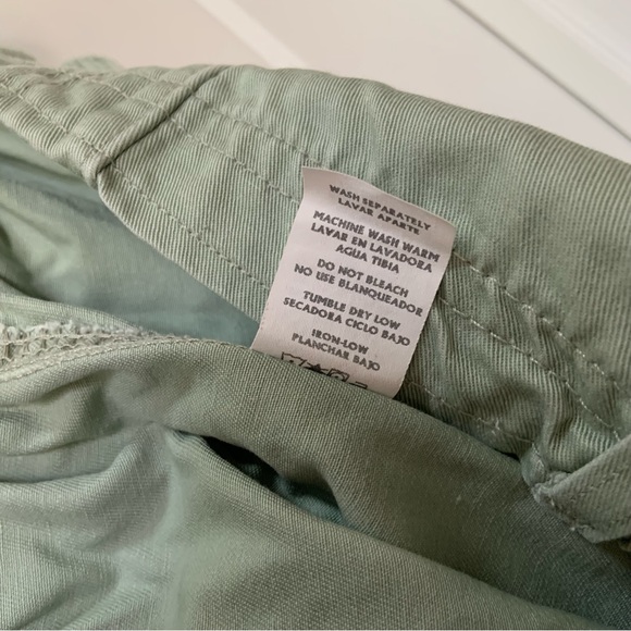 Vintage Mom Shorts Plus Mint Green - Size 24W - Picture 4 of 7